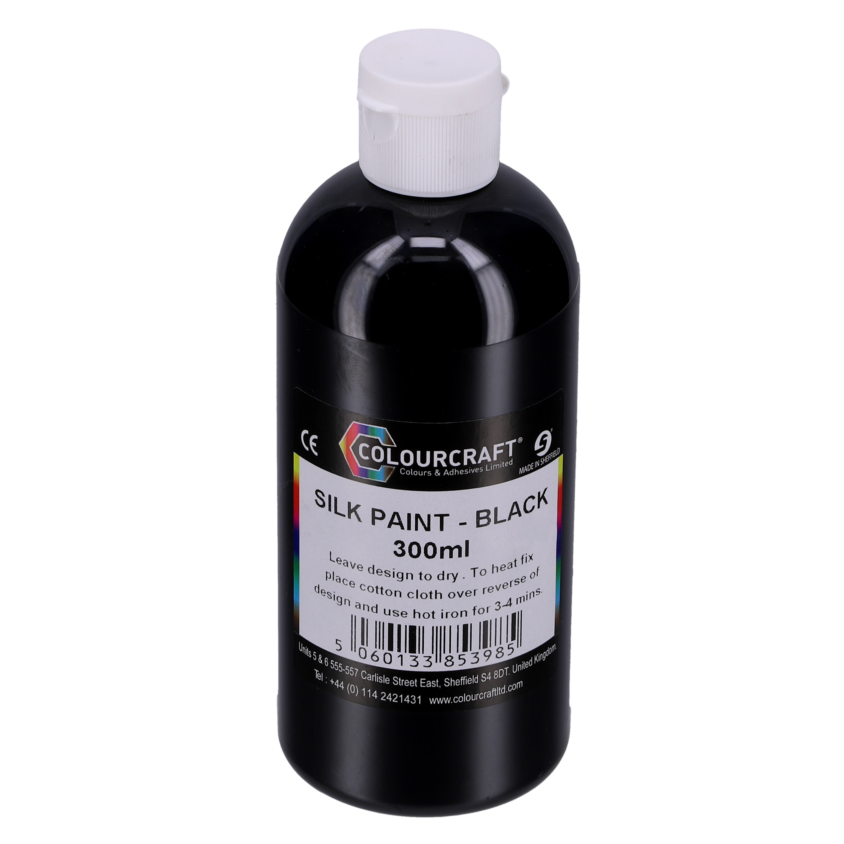 Silk Paint 300ml - Black